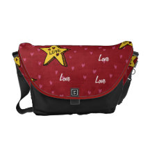 LOVE Rickshaw Messenger Bag