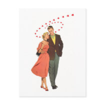 Love & Romance Vintage Illustration Postcards