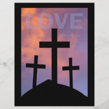 LOVE – Romans 5:8 Full Color Flyer