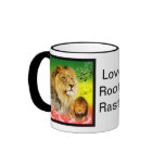 Love. Roots. Rasta Coffee Mugs