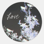 Love Round Sticker
