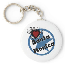 Love Santa Monica Key Chains