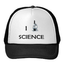 Love Science Microscope Trucker Hats
