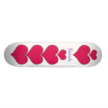 Love Skateboard with Your Name