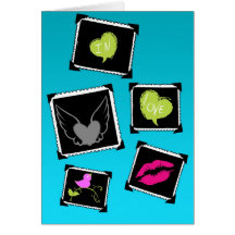 Love Snapshots Greeting Card