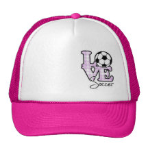Love Soccer Hat