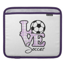 Love Soccer iPad Sleeve