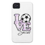 Love Soccer iPhone 4 Covers