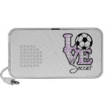 Love Soccer Laptop Speaker