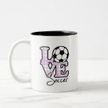 Love Soccer Mug