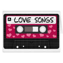 Love Songs Tape Cards