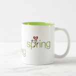 Love Spring Heart Coffee Mug