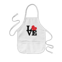Love Squared Floral Imprint Apron