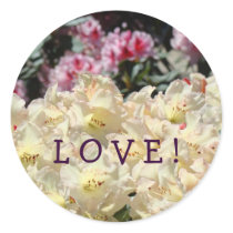 LOVE! Stickers Sunlit Bright colourful Rhodies