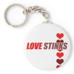 Love Stinks Anti Valentine's Day keychains