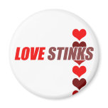 Love Stinks Anti Valentine's Day magnets