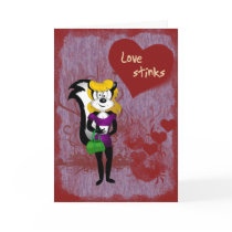 Love Stinks Valentine Card