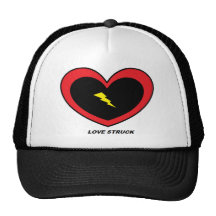 love struck trucker hat