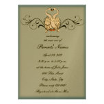Love Swans Baby Shower Invitation