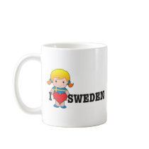 Love Sweden Coffee Mug