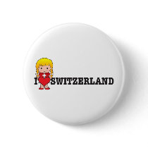 Love Switzerland Buttons