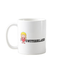 Love Switzerland Coffee Mugs