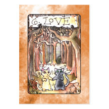 Love Tarot Card Business Card