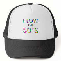 Love the 50's mesh hats