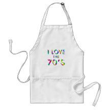 Love the 70's apron