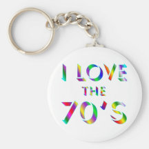 Love the 70's keychain