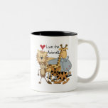 Love the Animals Tshirts and Gifts Coffee Mug