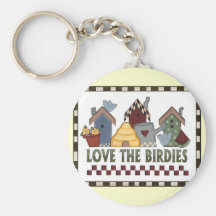 Love The Birds Keychains