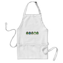 Love the earth penguins apron