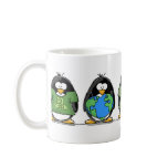 Love the earth penguins mug