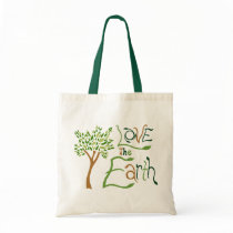 Love the Earth Reusable Tote Bag