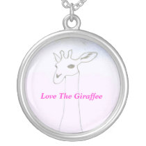 Love The Giraffee Custom Necklace