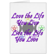 Love the Life You Live Card