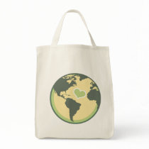 Love the Planet Earth Day Canvas Bag