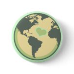 Love the Planet Earth Day Buttons
