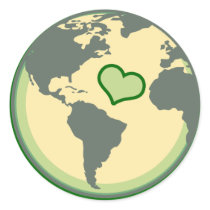 Love the Planet Earth Day Sticker