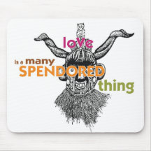 love thing mouse pad