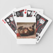 Love this cuddly bundle of fur! card deck