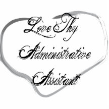 Love Thy Administrative Assistant Photo Cut Outs