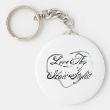 Love Thy Hair Stylist Key Chain