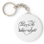 Love Thy Hair Stylist keychains