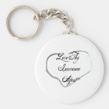 Love Thy Insurance Agent Key Chains