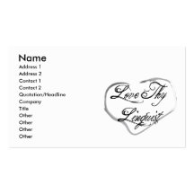 Love Thy Linguist Business Cards