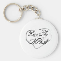 Love Thy MBA Keychains