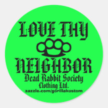 Love Thy Neighbour Sticker
