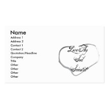 Love Thy Soil Scientist Business Card Templates